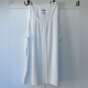 SKIMS Kim Kardashian Classic Modal White Lounge Workout Tank Top - Size S NWOT